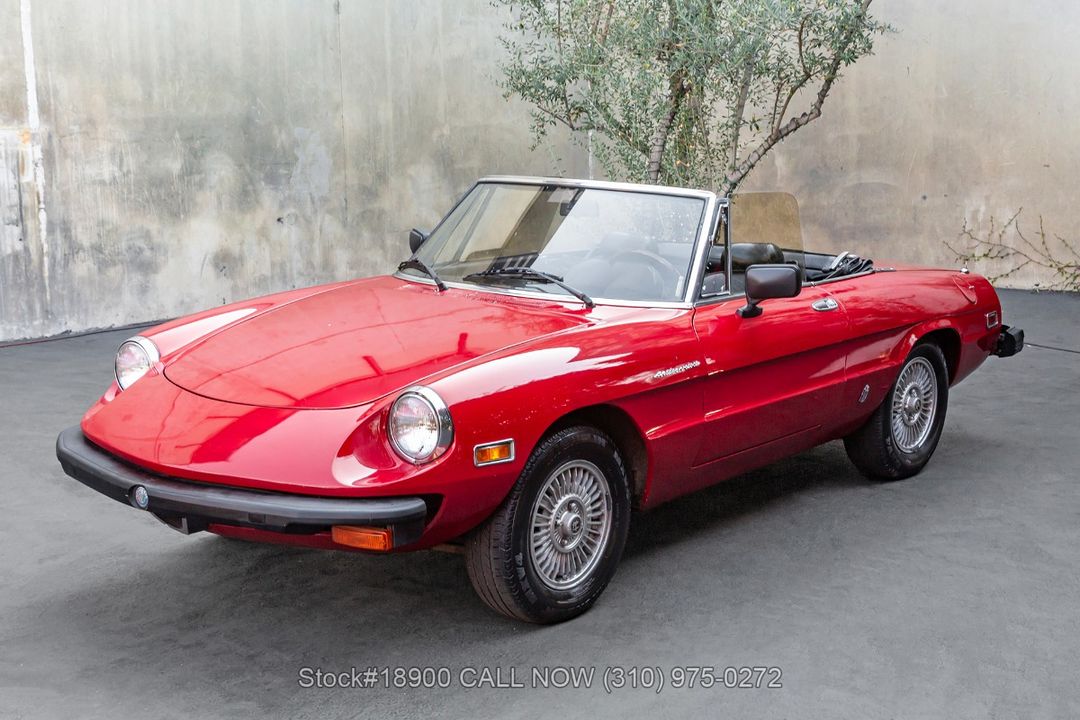 1980 Alfa Romeo Spider Veloce