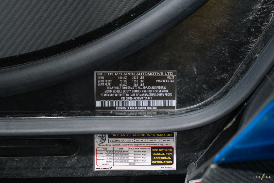 2021 McLaren 765LT