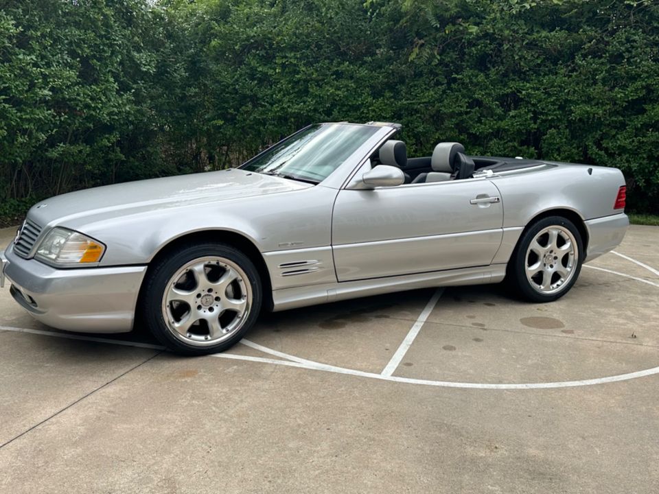 2002 Mercedes-Benz SL500 Silver Arrow