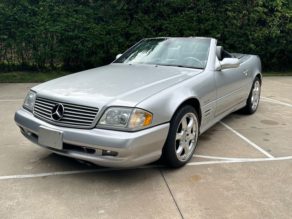 2002 Mercedes-Benz SL500 Silver Arrow