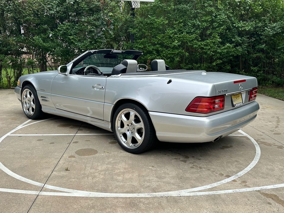 2002 Mercedes-Benz SL500 Silver Arrow