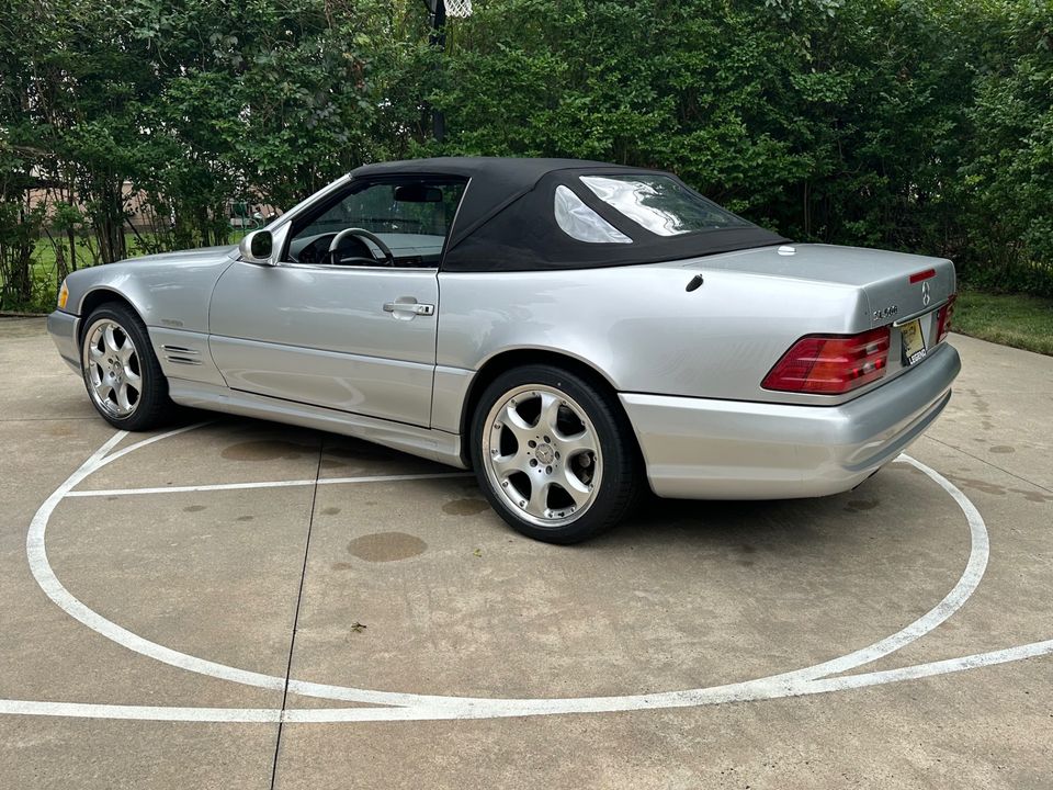 2002 Mercedes-Benz SL500 Silver Arrow
