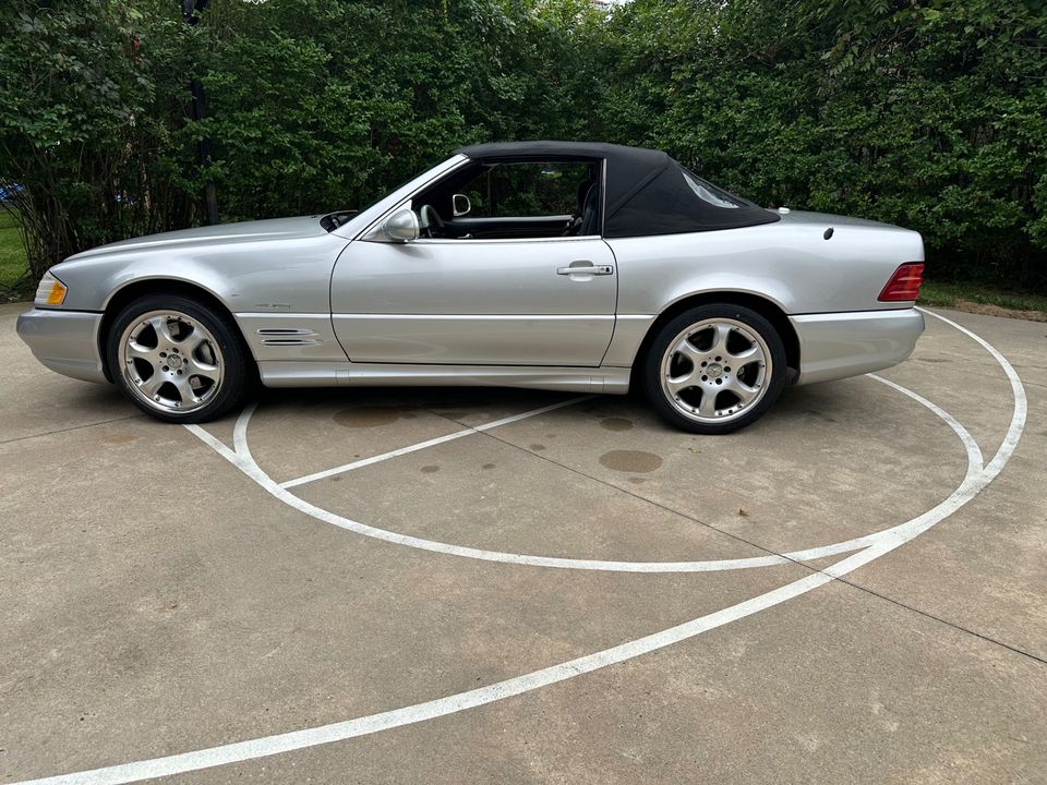 2002 Mercedes-Benz SL500 Silver Arrow