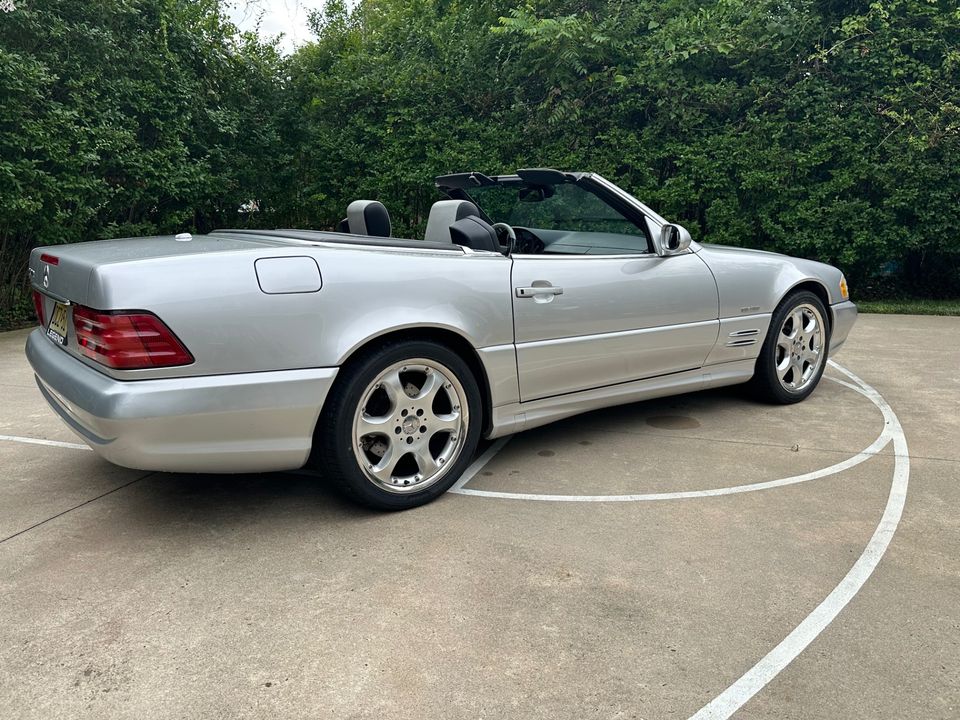 2002 Mercedes-Benz SL500 Silver Arrow