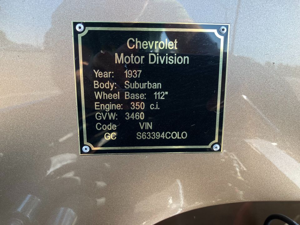 1937 Chevrolet Suburban