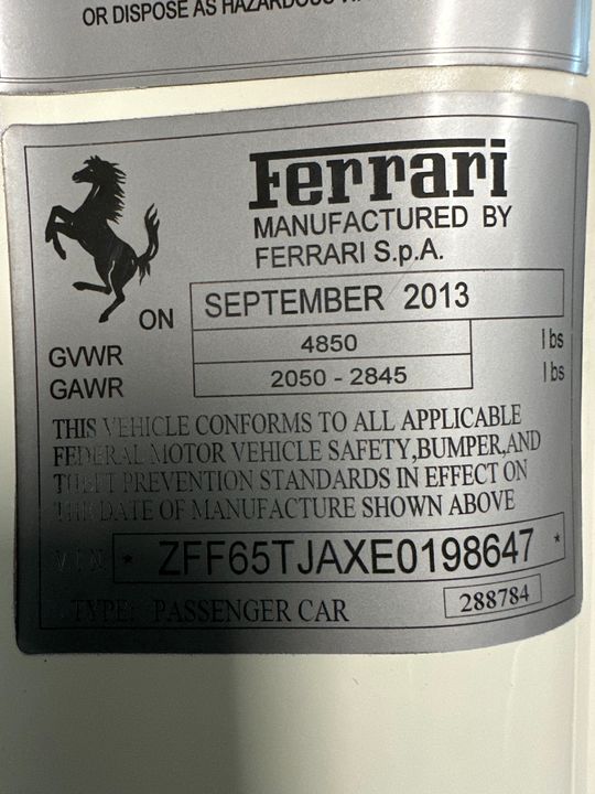2014 Ferrari California