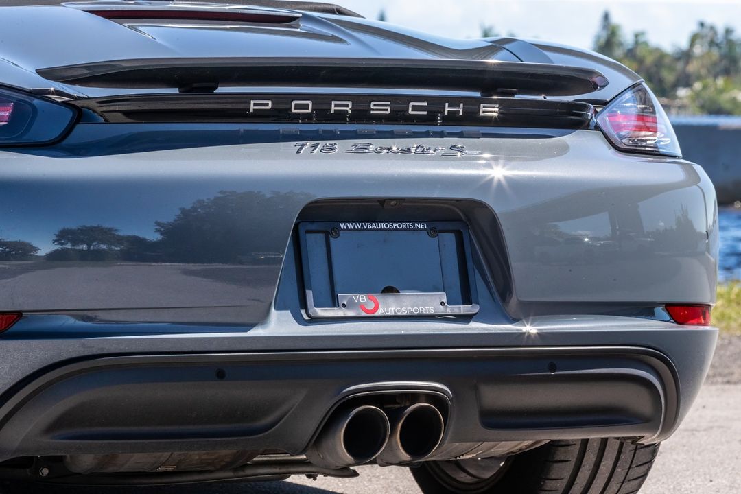 2017 Porsche 718 Boxster