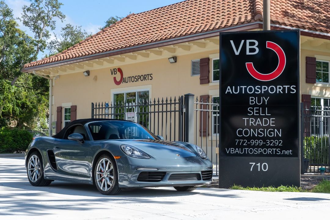 2017 Porsche 718 Boxster