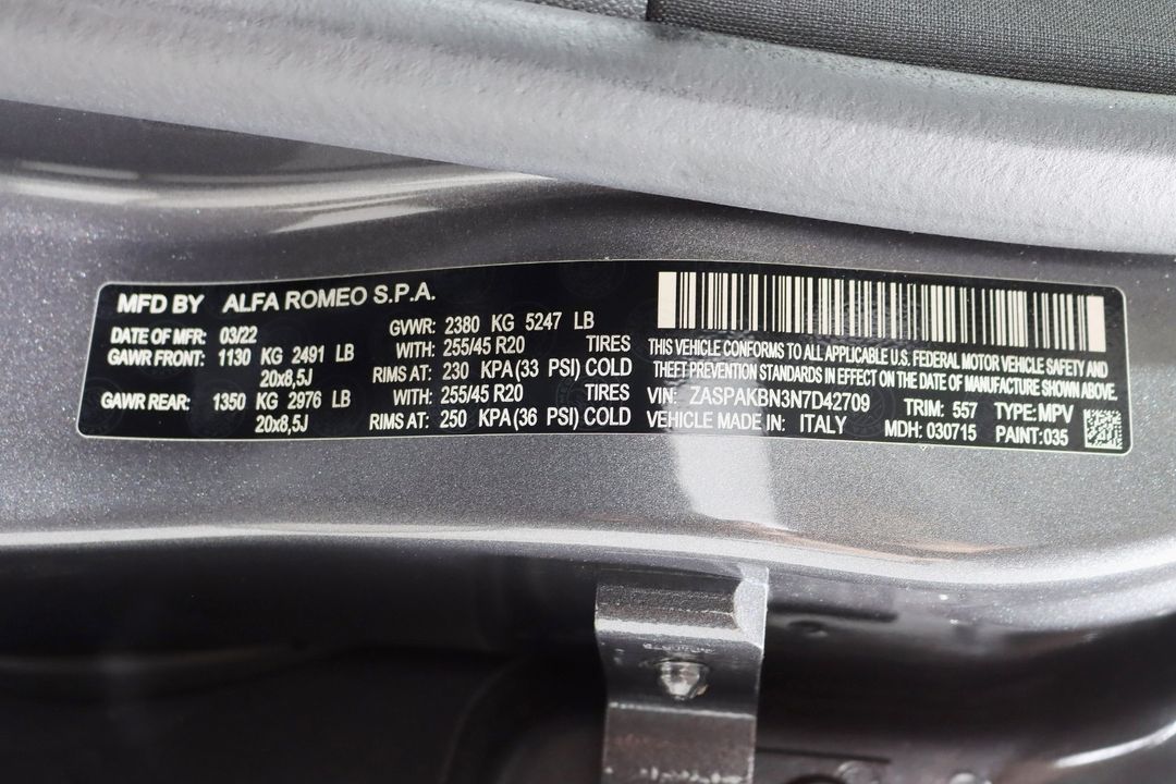 2022 Alfa Romeo Stelvio