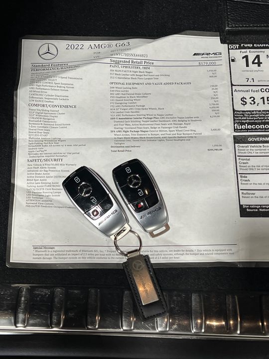 2022 Mercedes-Benz G-Class AMG G63 AWD
