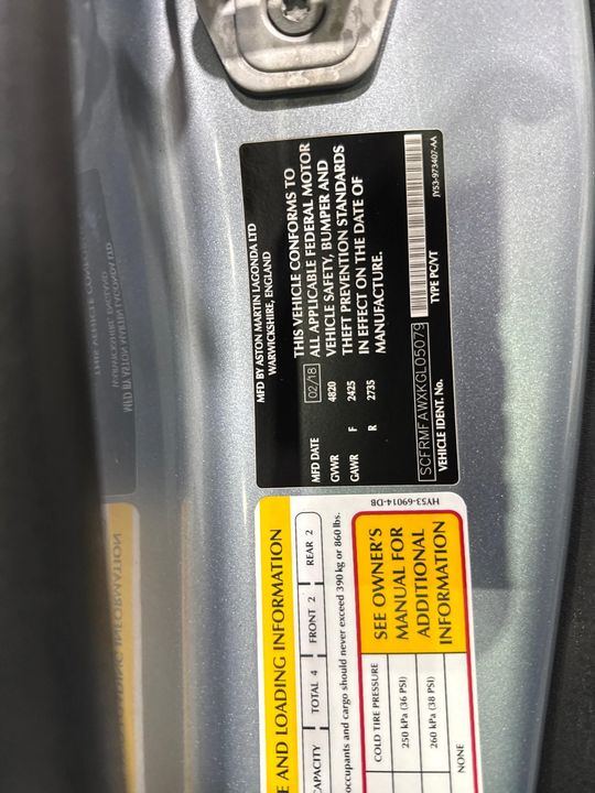 2019 Aston Martin DB11