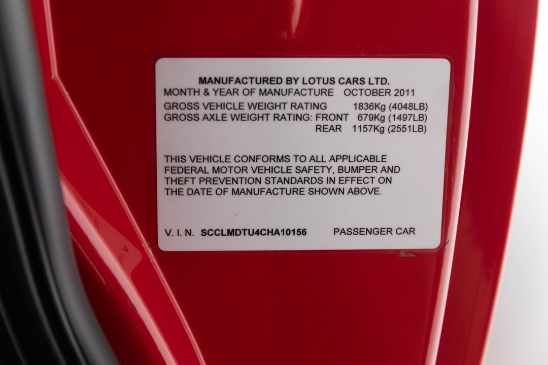 2012 Lotus Evora