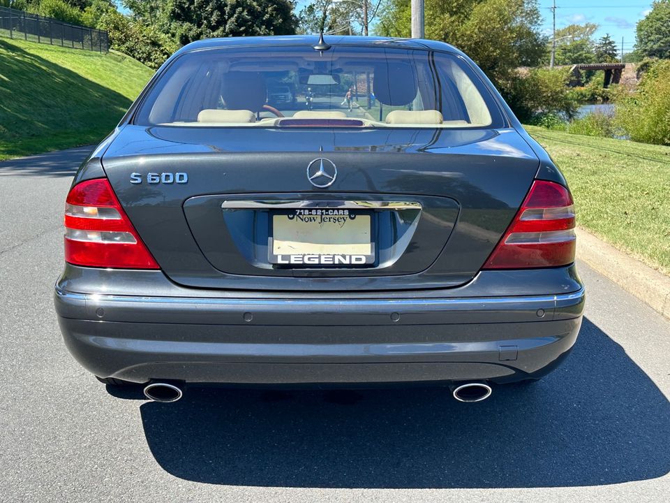 2002 Mercedes-Benz S600