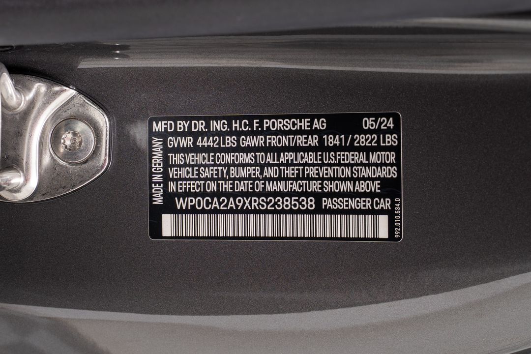 2024 Porsche 911