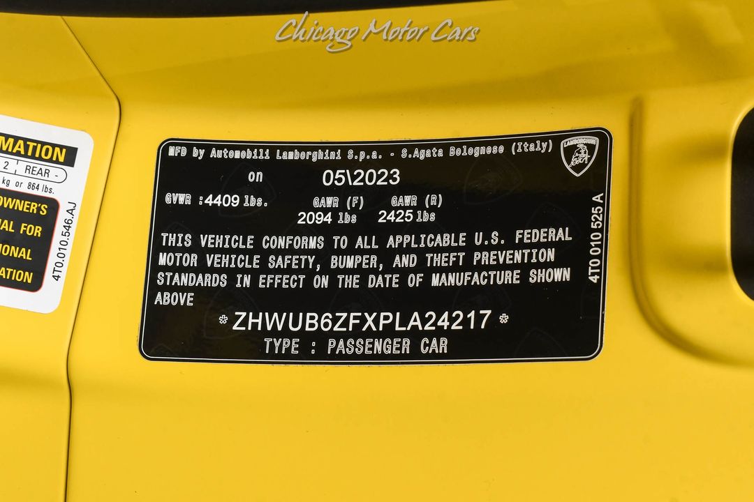 2023 Lamborghini Huracan