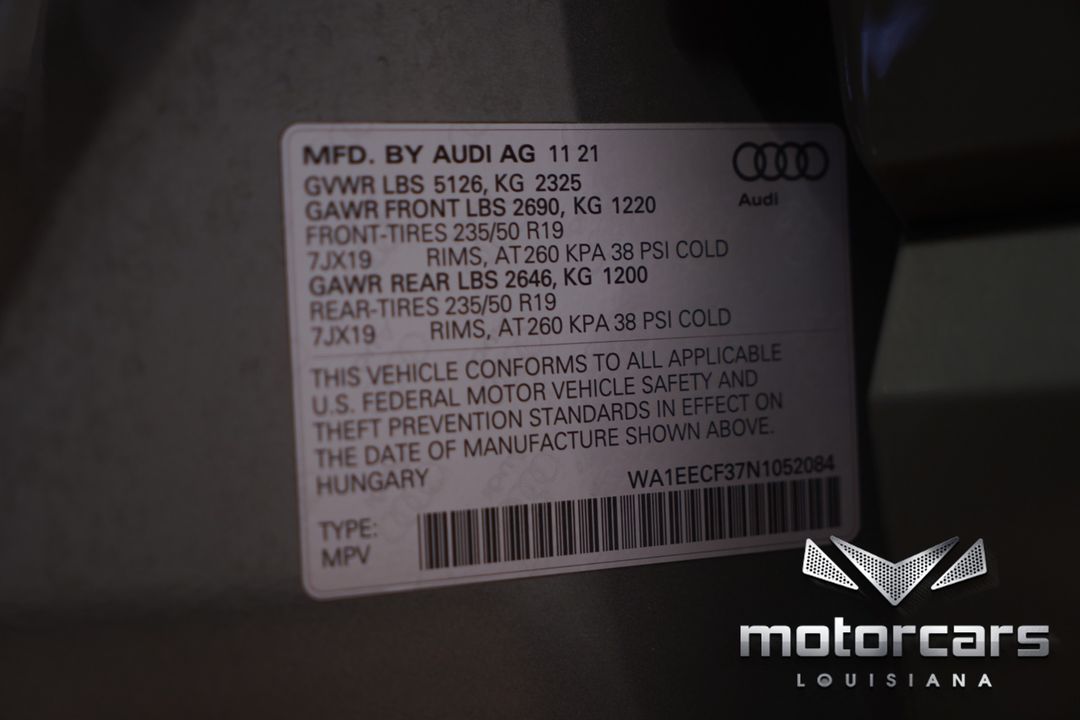2022 Audi Q3