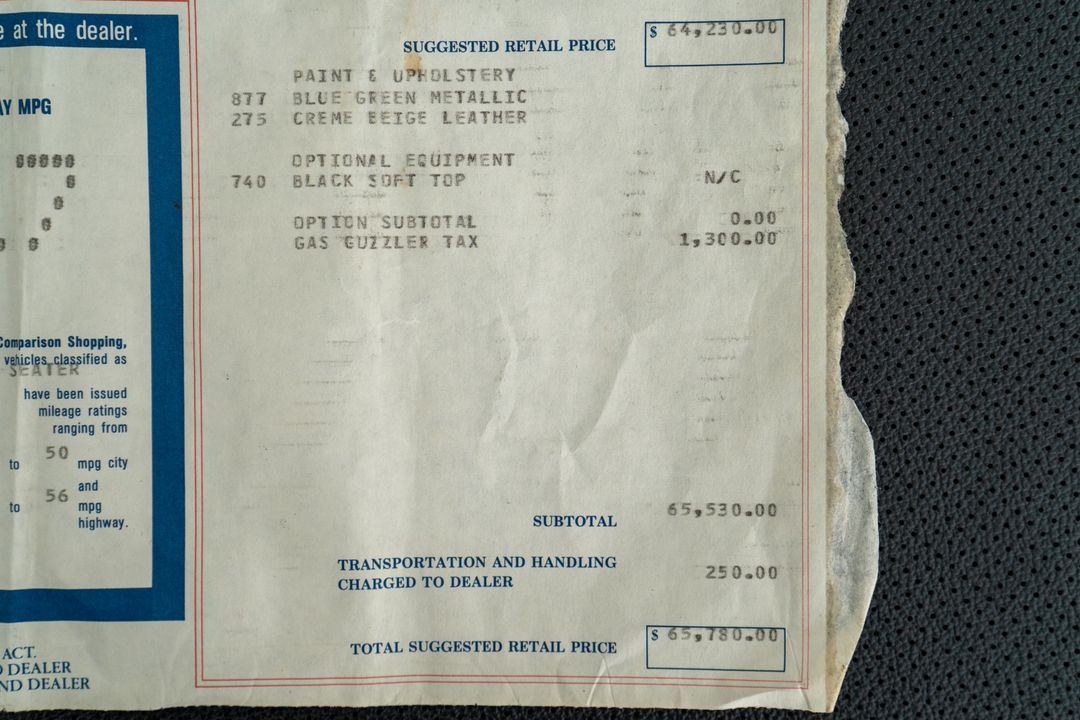 1989 Mercedes-Benz 560 SL