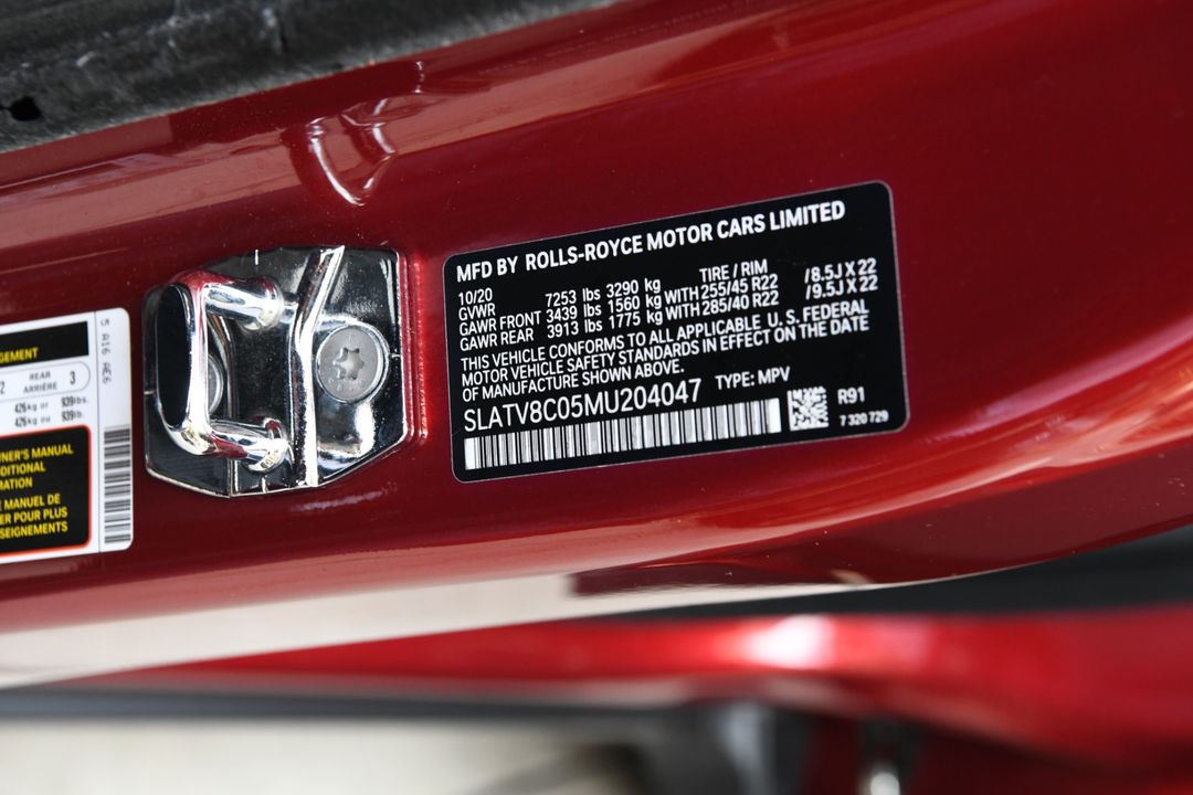 2021 Rolls-Royce Black Badge Cullinan