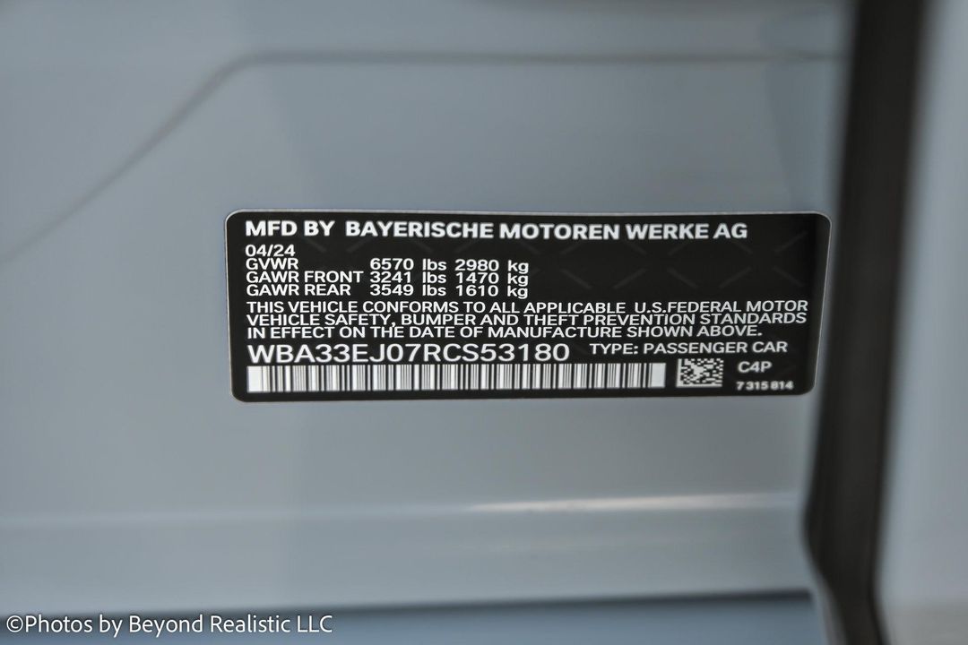2024 BMW 7 Series