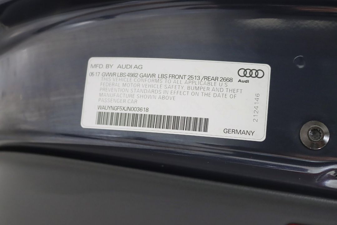 2018 Audi A5
