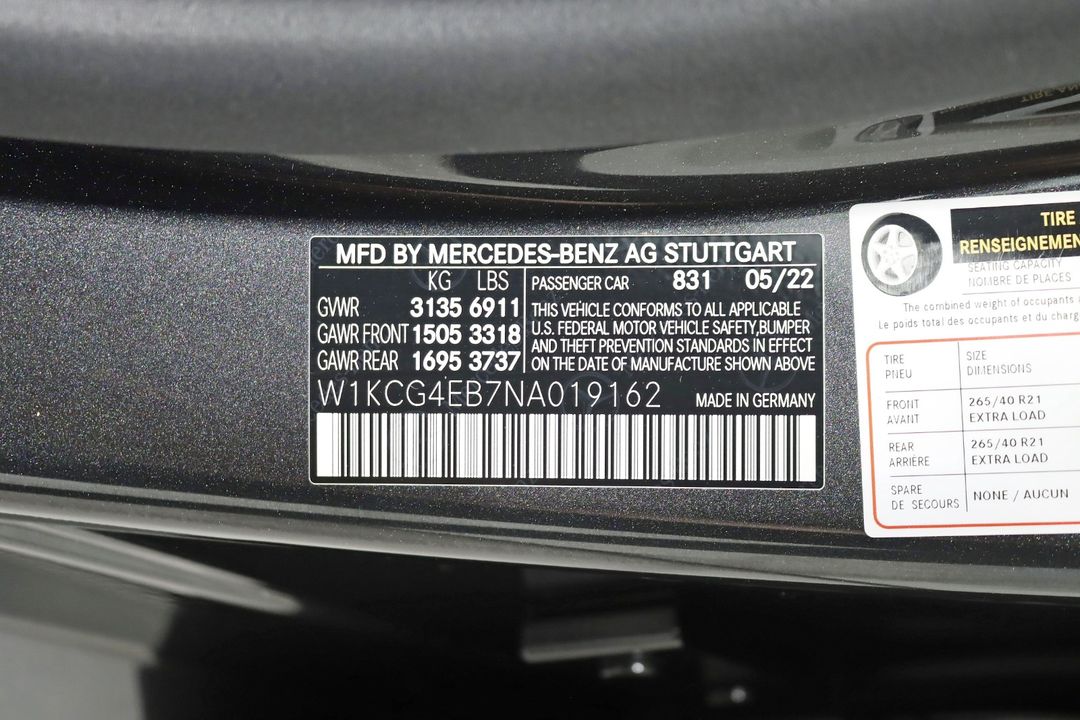 2022 Mercedes-Benz EQS