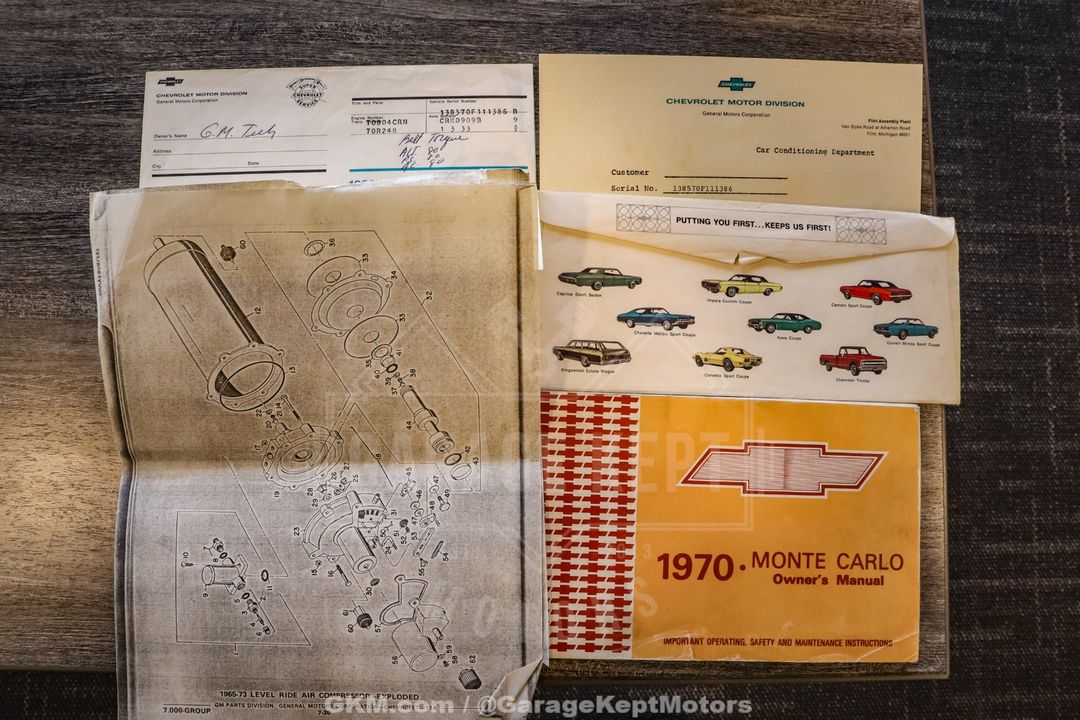 1970 Chevrolet Monte Carlo SS 454