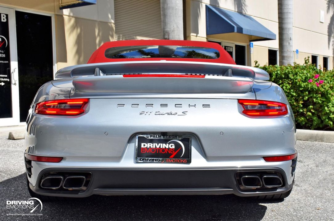 2018 Porsche 911 Turbo S Cabriolet