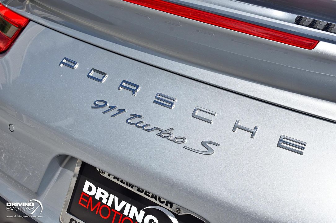 2018 Porsche 911 Turbo S Cabriolet