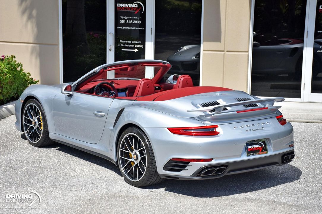 2018 Porsche 911 Turbo S Cabriolet