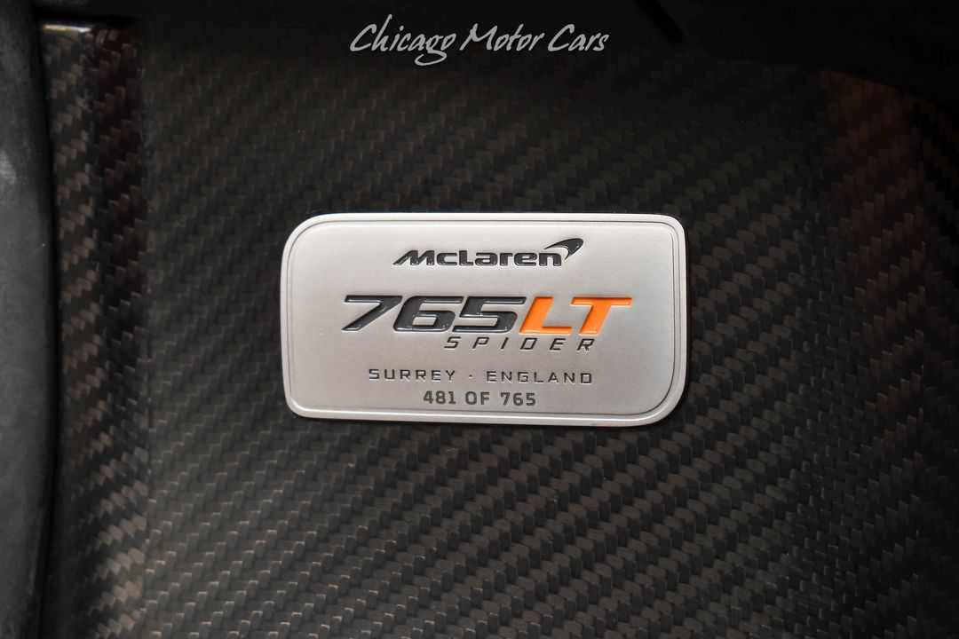 2022 McLaren 765LT Spider