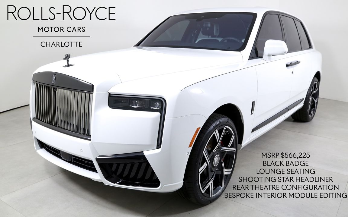 2025 Rolls-Royce Black Badge Cullinan