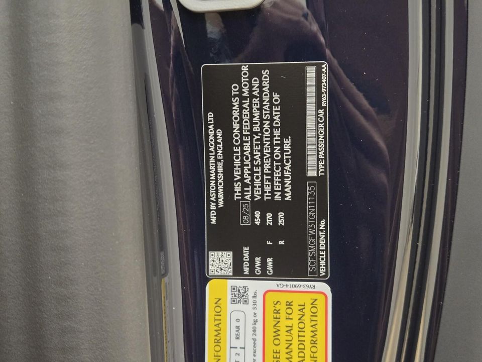 2026 Aston Martin Vantage