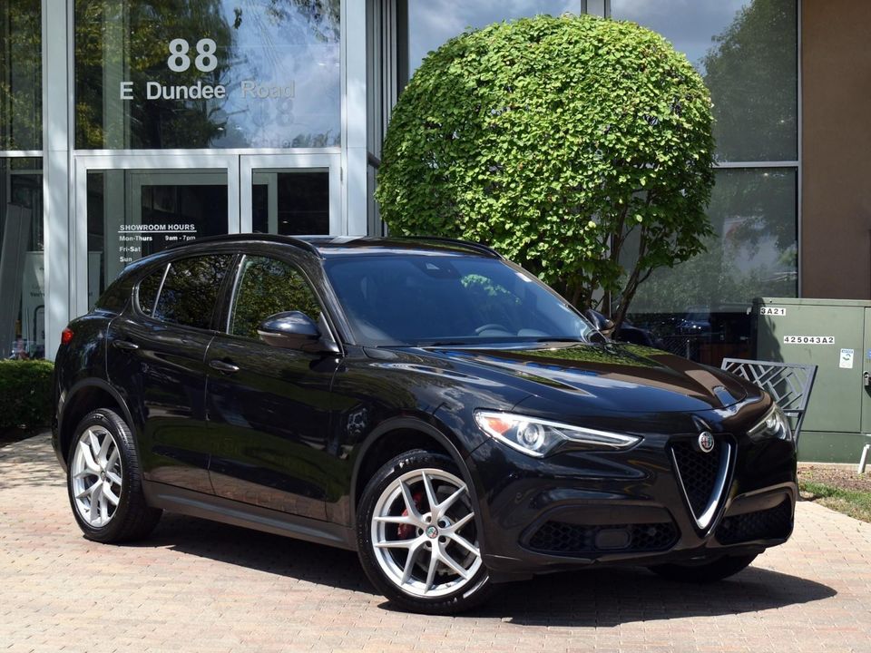 2018 Alfa Romeo Stelvio Ti Sport AWD Pkg 22S w/Driving Assistance Static Pkg, Driver Assist