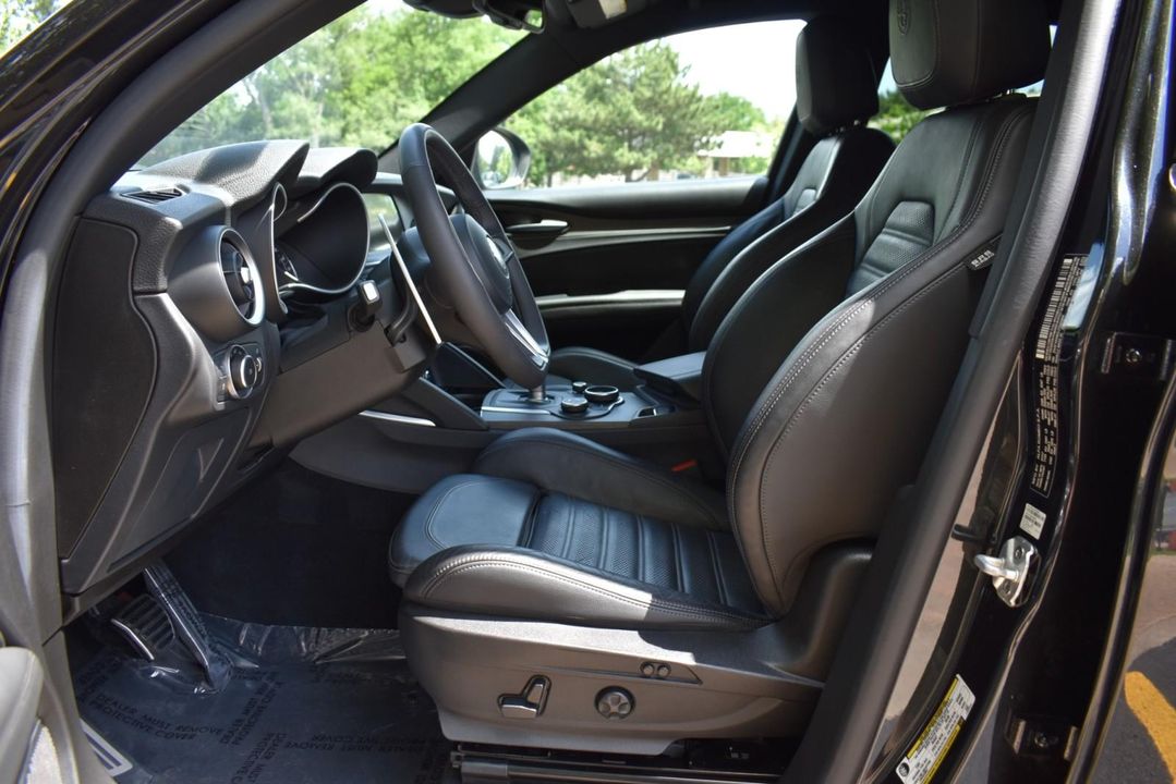 2018 Alfa Romeo Stelvio Ti Sport AWD Pkg 22S w/Driving Assistance Static Pkg, Driver Assist