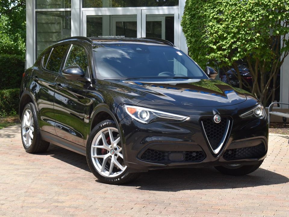 2018 Alfa Romeo Stelvio Ti Sport AWD Pkg 22S w/Driving Assistance Static Pkg, Driver Assist