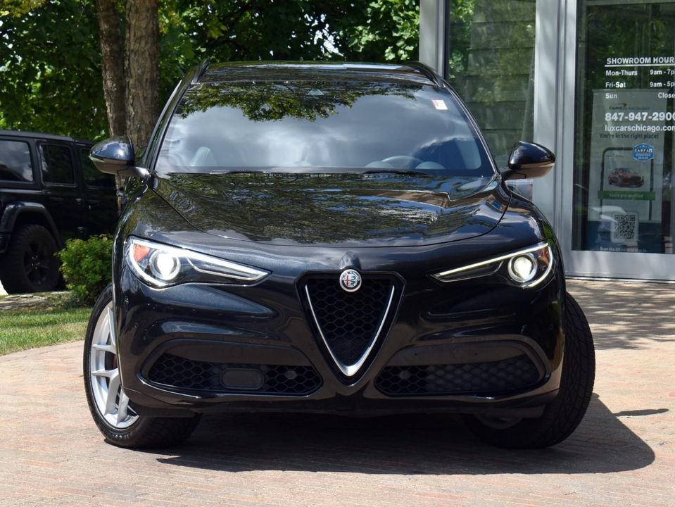 2018 Alfa Romeo Stelvio Ti Sport AWD Pkg 22S w/Driving Assistance Static Pkg, Driver Assist