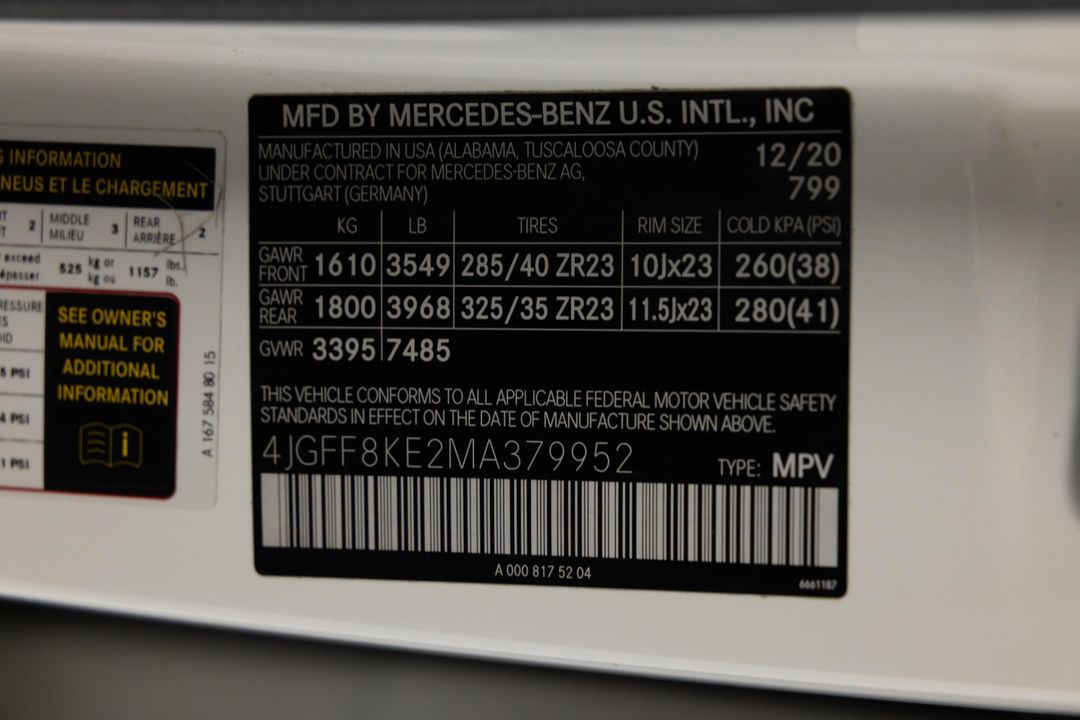 2021 Mercedes-Benz AMG GLS 63