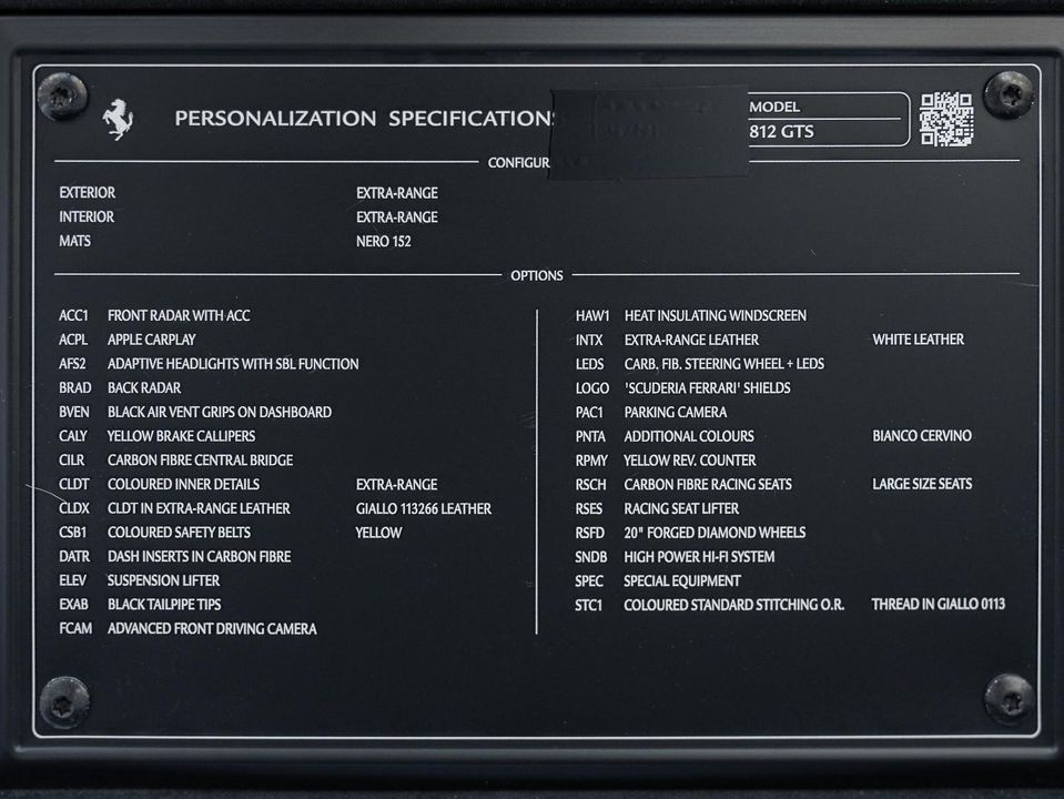 2021 Ferrari 812 GTS