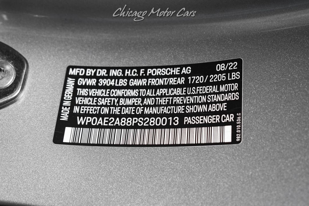 2023 Porsche 718 Cayman