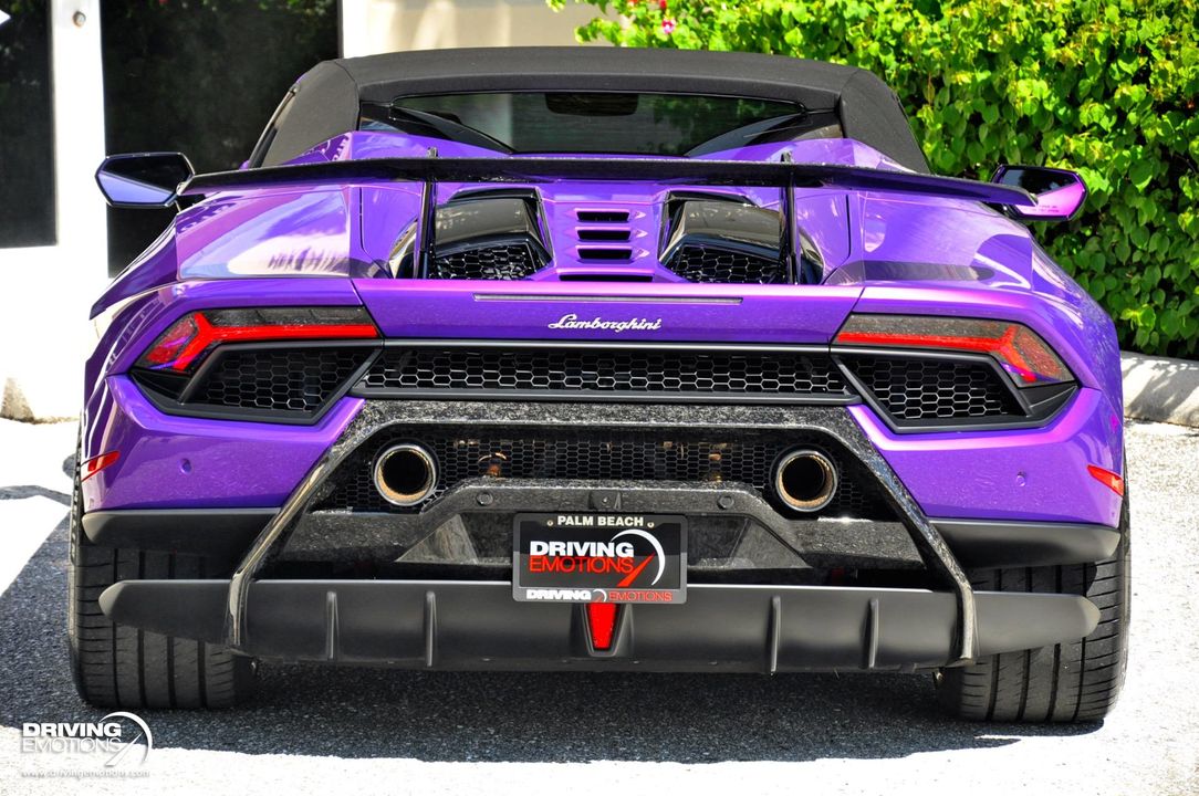 2019 Lamborghini Huracan Performante Spyder
