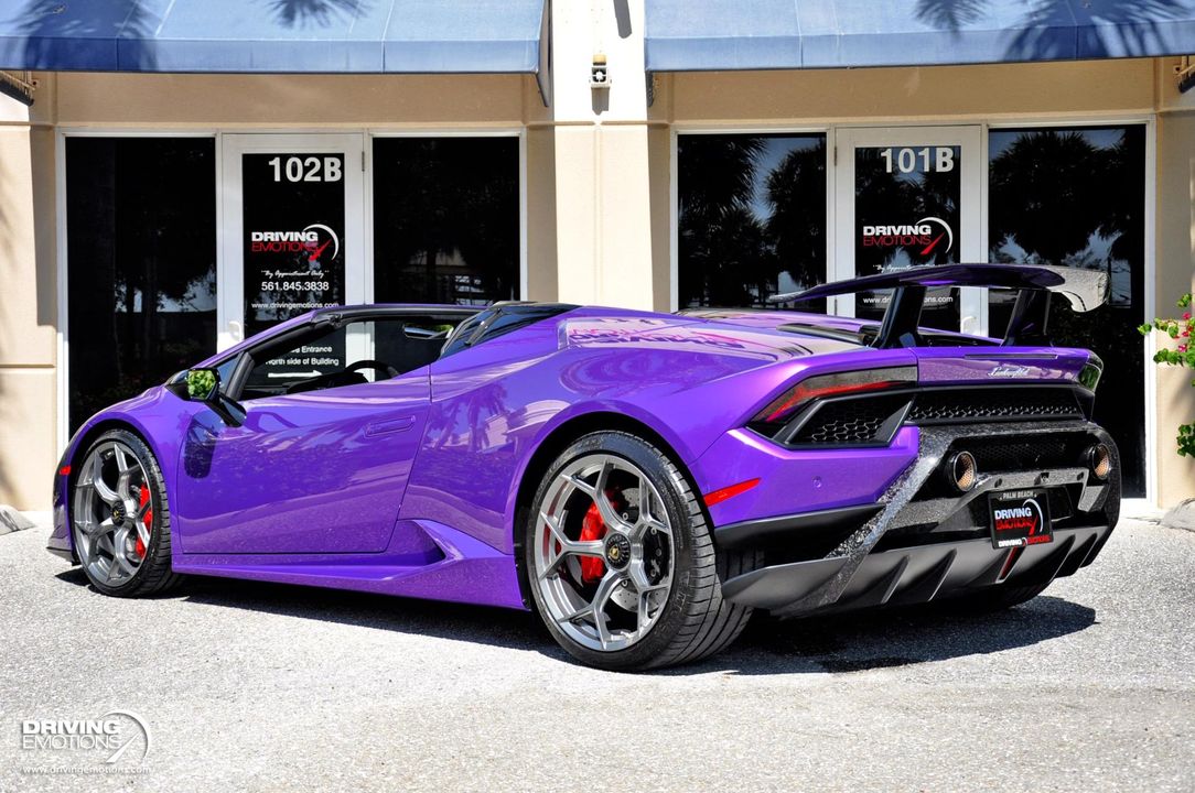 2019 Lamborghini Huracan Performante Spyder