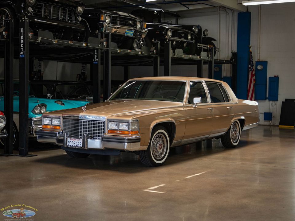 1987 Cadillac Brougham with 46k original miles