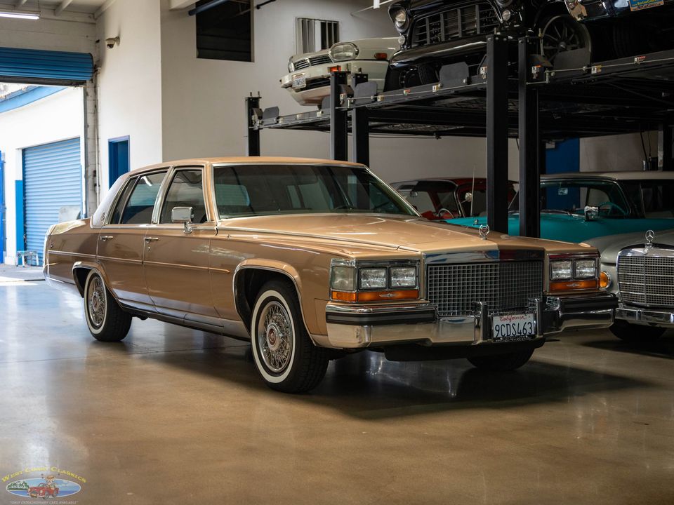 1987 Cadillac Brougham with 46k original miles