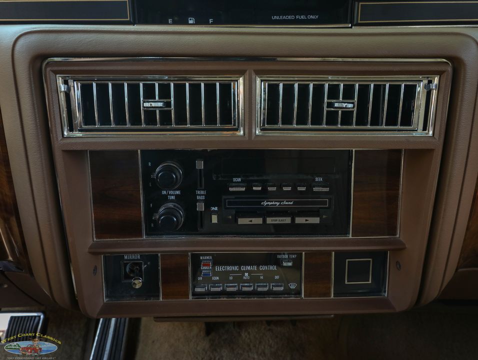 1987 Cadillac Brougham with 46k original miles