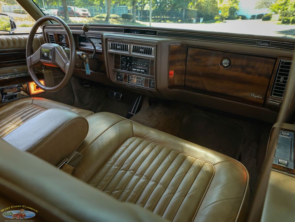 1987 Cadillac Brougham with 46k original miles
