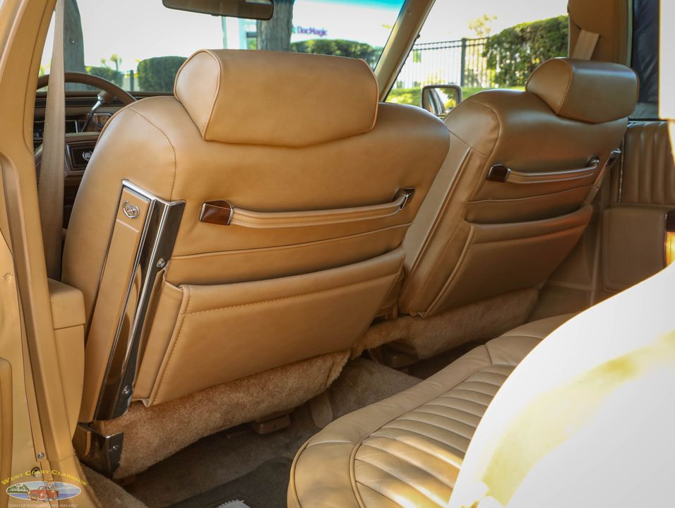 1987 Cadillac Brougham with 46k original miles