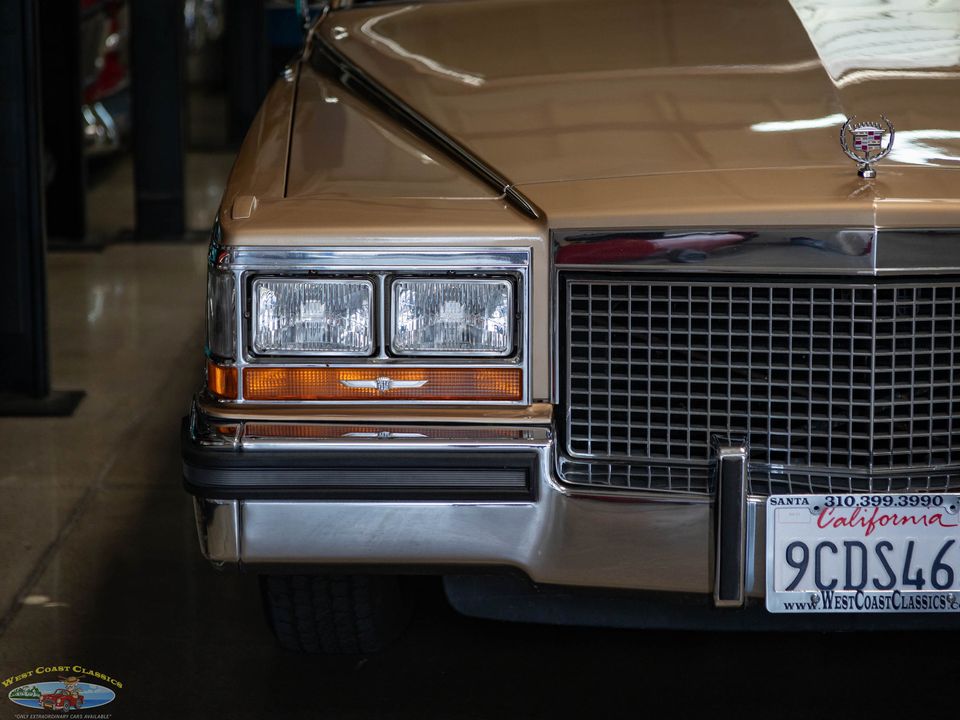 1987 Cadillac Brougham with 46k original miles