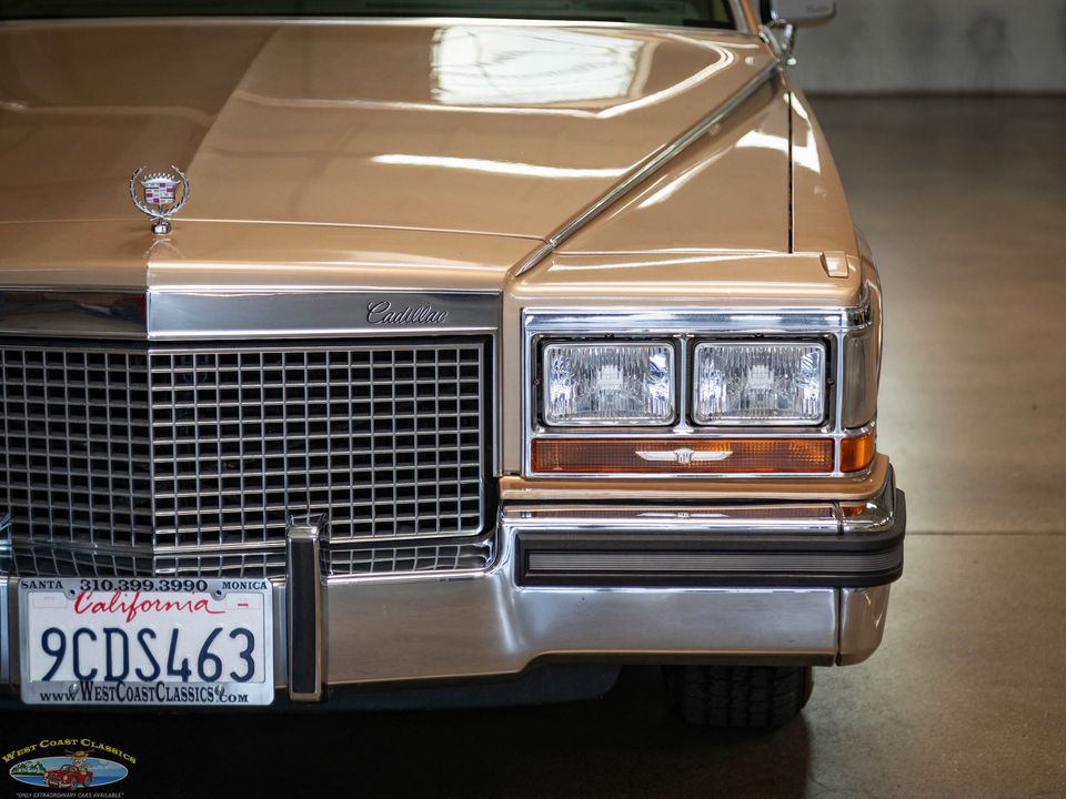 1987 Cadillac Brougham with 46k original miles