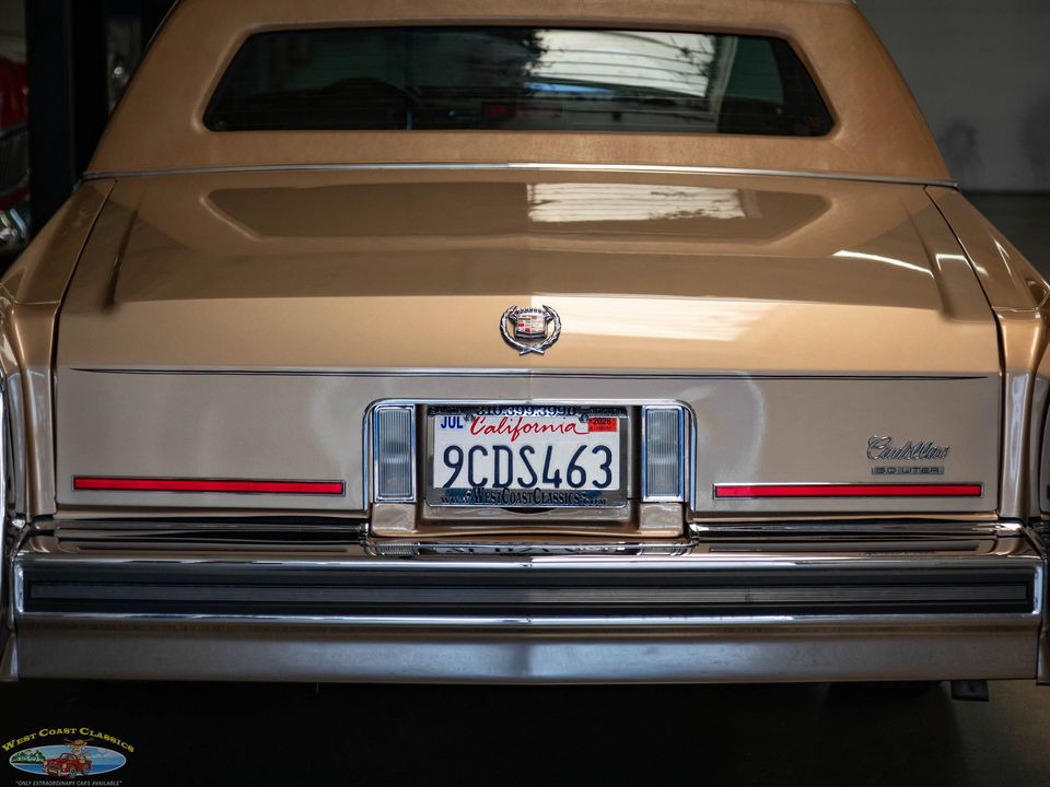 1987 Cadillac Brougham with 46k original miles