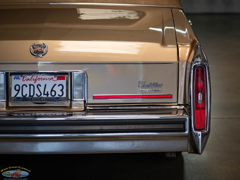 1987 Cadillac Brougham with 46k original miles